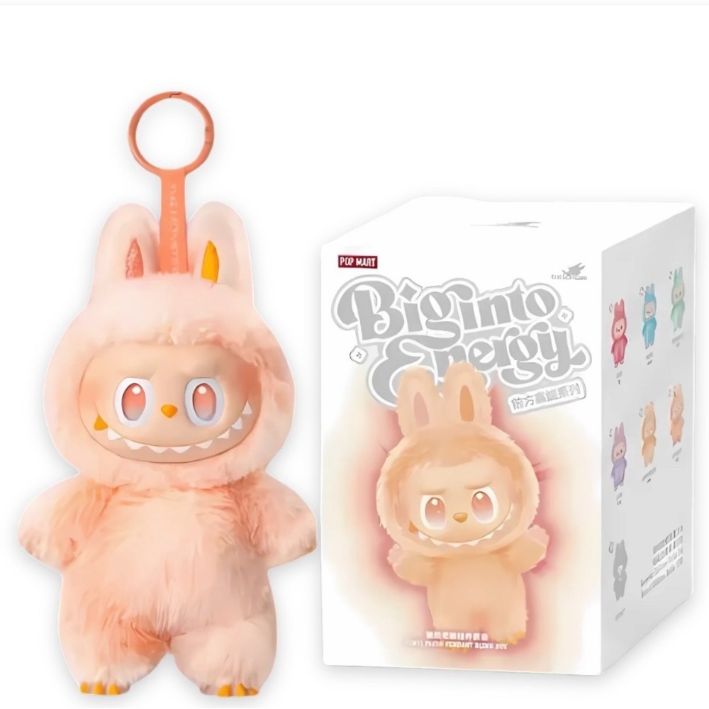 Pop Mart Labubu The Monsters Big into Energy Authenic Happiness NWT​
